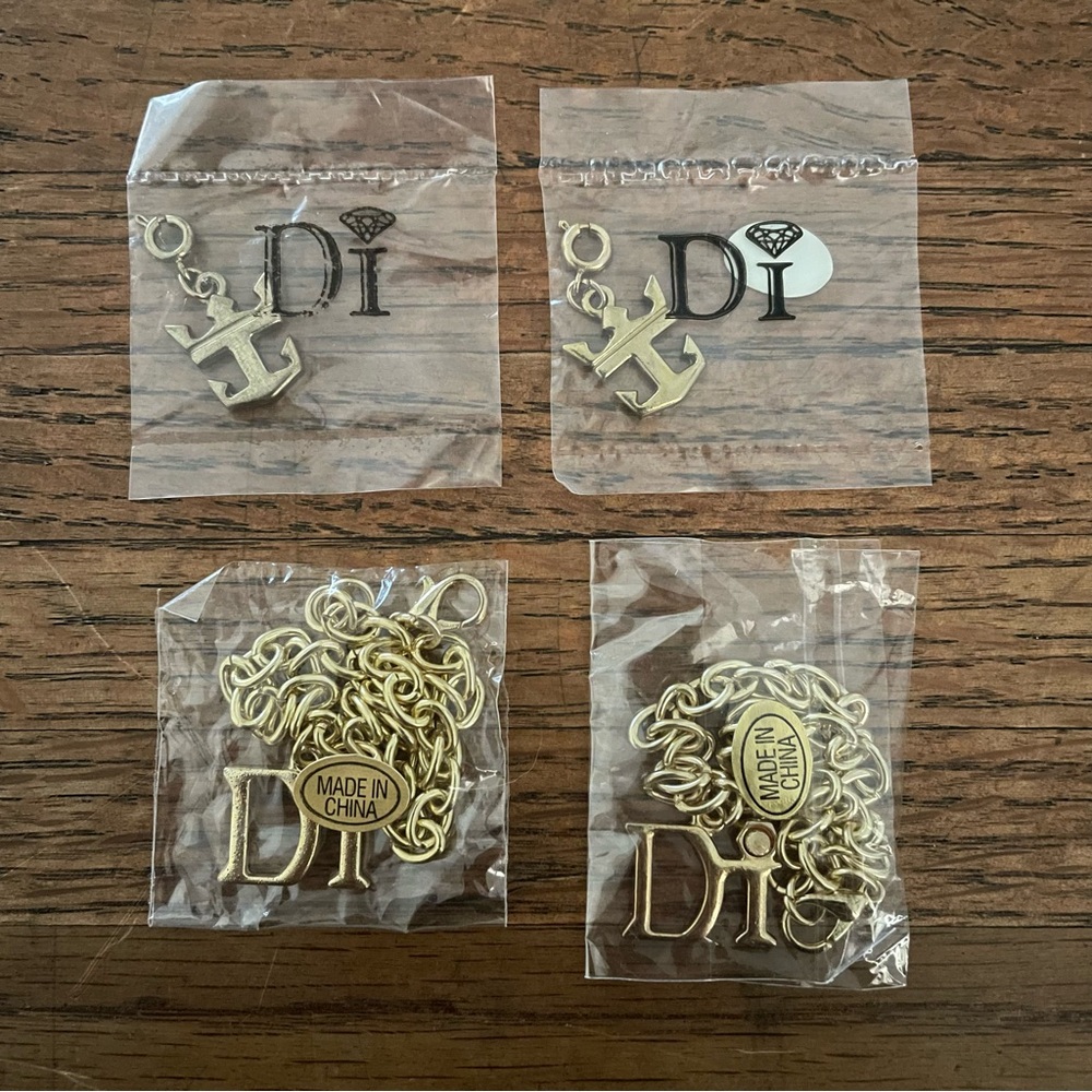 Diamond International bracelets and charms